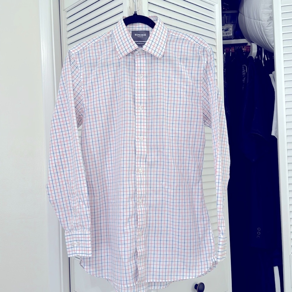 Wrinkle Free Dress Shirt - Tailored Slim Fit - Bonobos